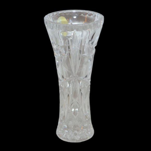 Lenox 6 Inch Fine Crystal Vase In Original Box With Paperwork Home Decor Gift - Picture 1 of 7
